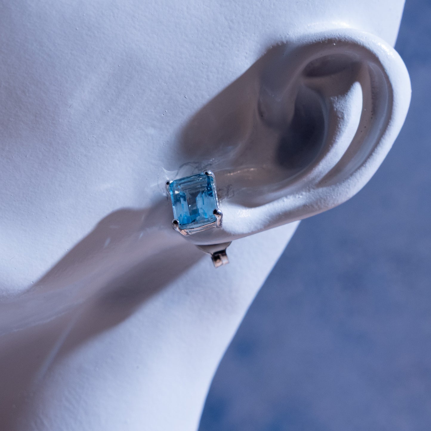 Adele Blue Topaz Earrings