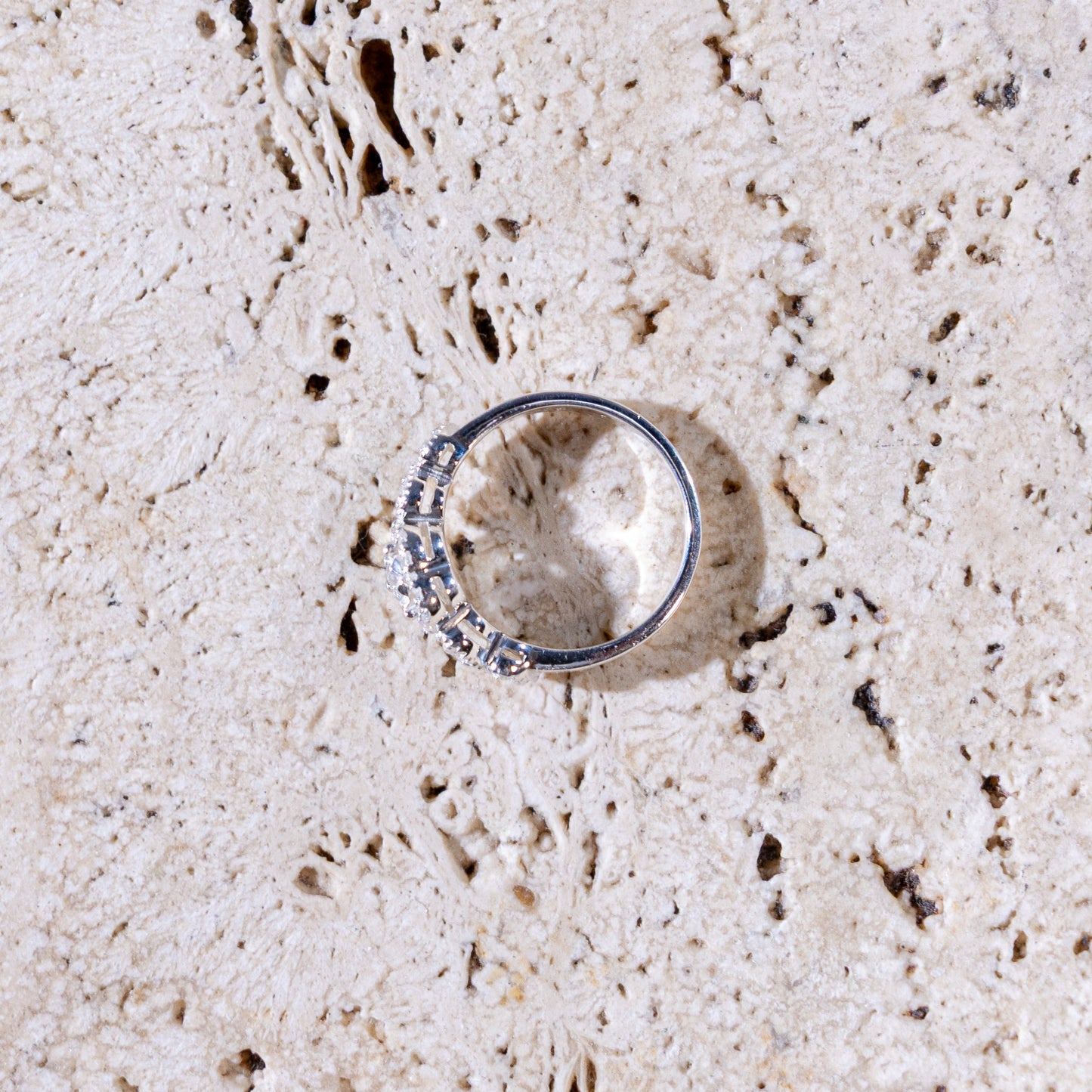 Trinity 3 Point CZ Ring