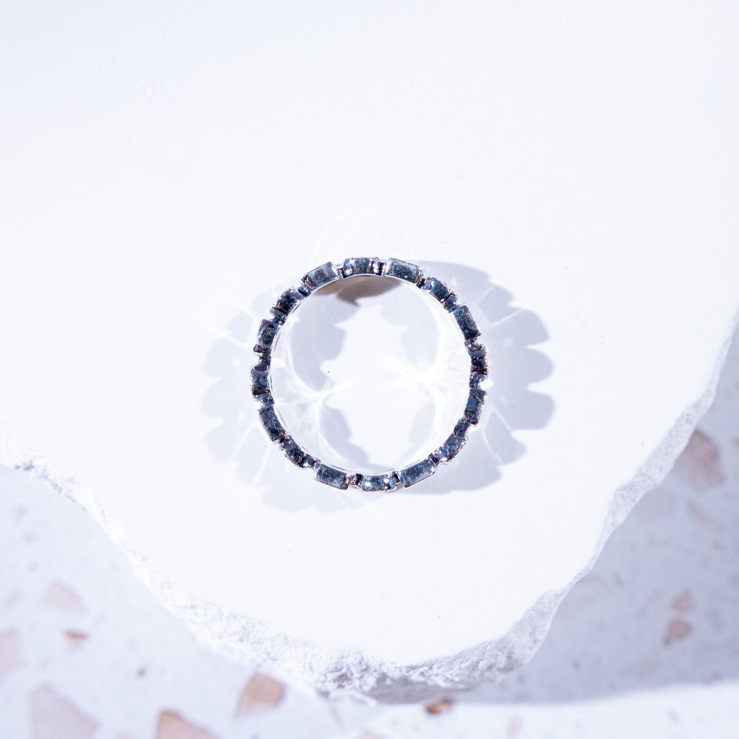 Moana Turquoise Squares Ring