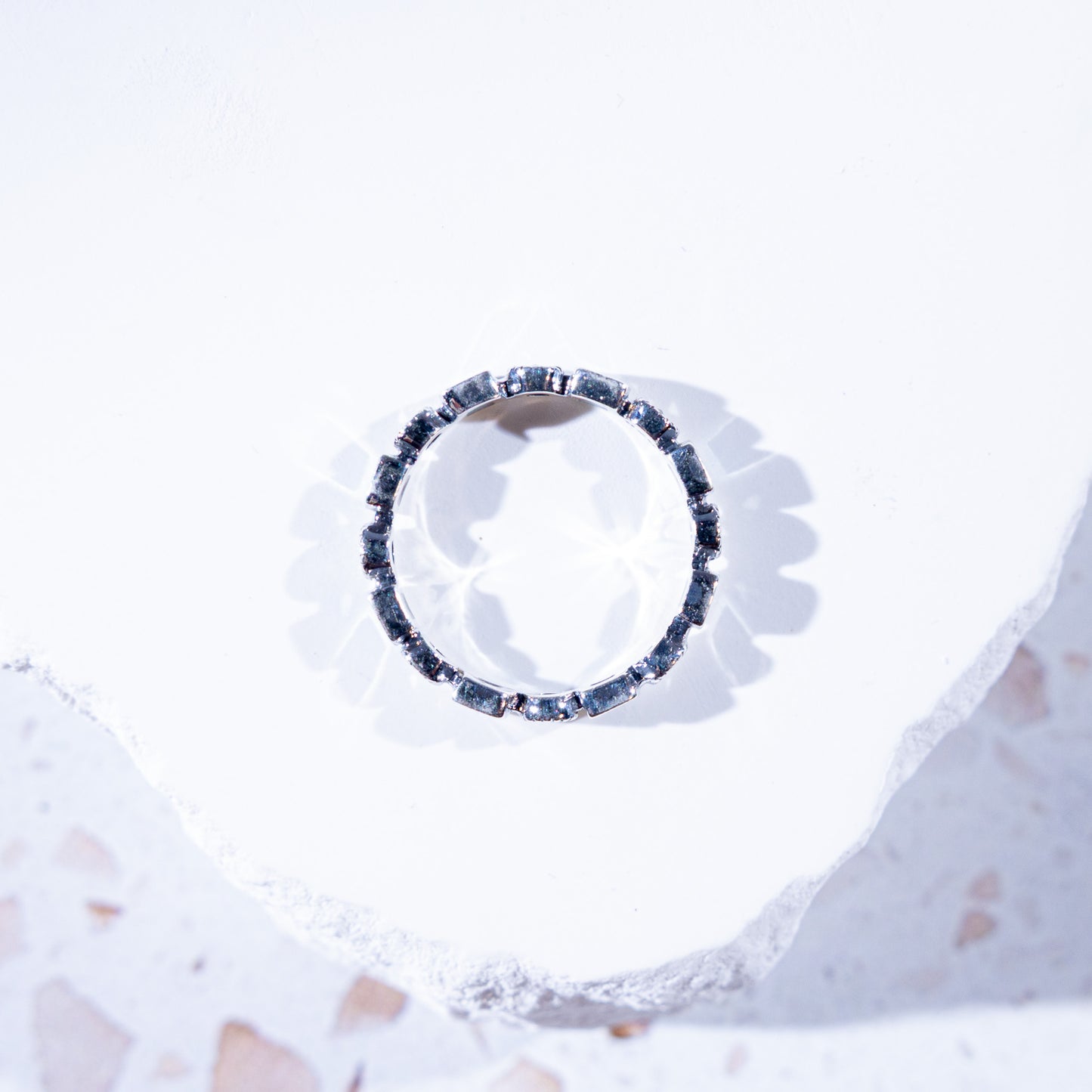 Moana Turquoise Squares Ring