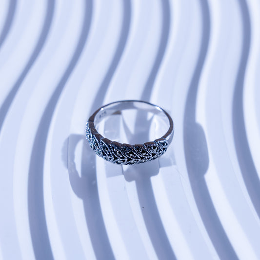 Sylvan Silver Leaf Ring